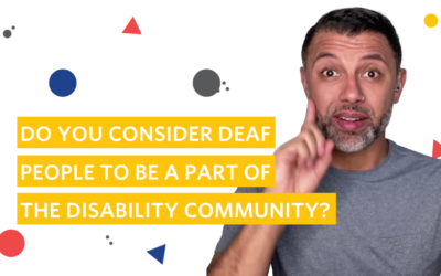 Deaf People and the Disability Community